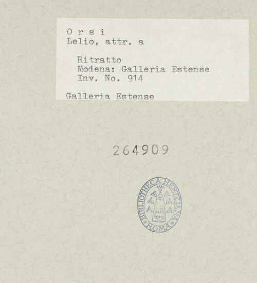 Rückseite von bh264909_recto