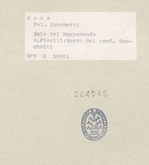 Rückseite von bh264945_recto