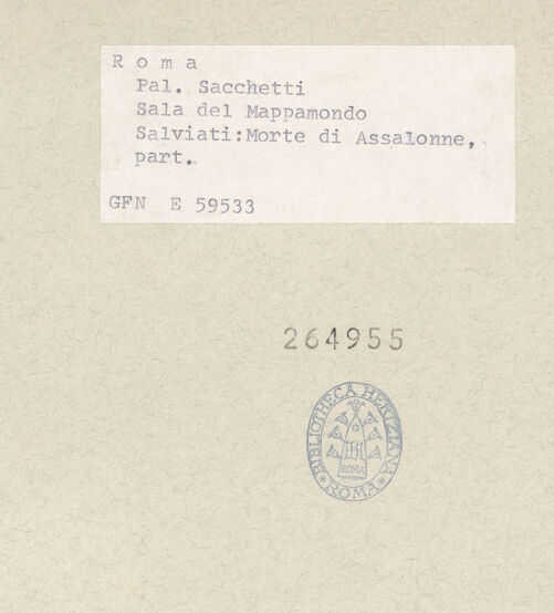 Rückseite von bh264955_recto