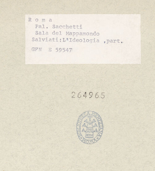 Rückseite von bh264965_recto