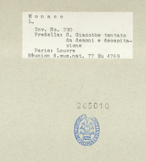 Rückseite von bh265010_recto