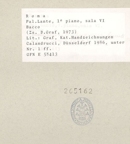 Rückseite von bh265162_recto