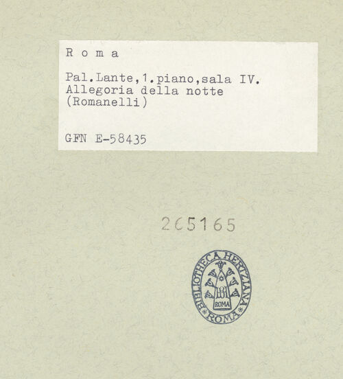 Rückseite von bh265165_recto