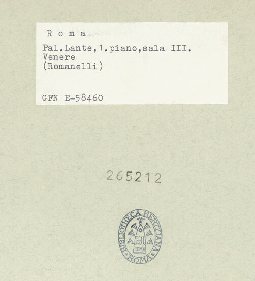 Rückseite von bh265212_recto