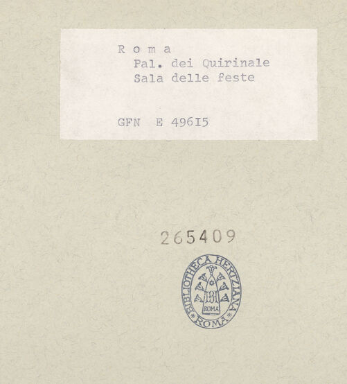 Rückseite von bh265409_recto