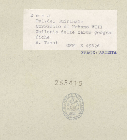 Rückseite von bh265415_recto