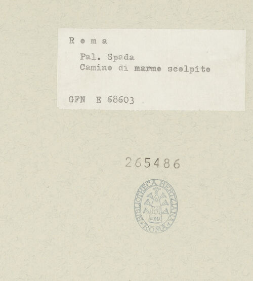 Rückseite von bh265486_recto