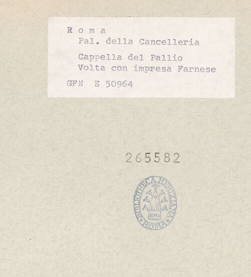 Rückseite von bh265582_recto