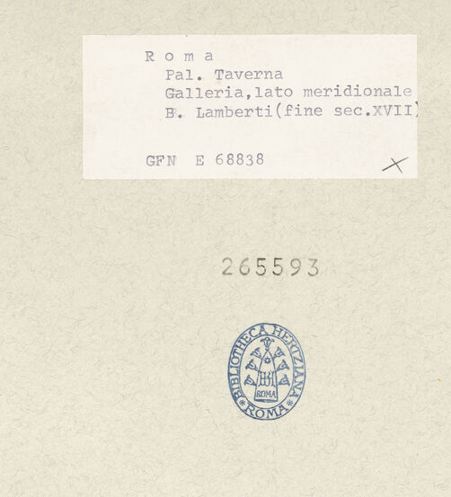 Rückseite von bh265593_recto