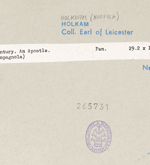 Rückseite von bh265731_recto