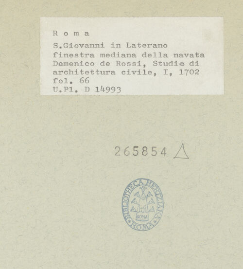 Rückseite von bh265854_recto