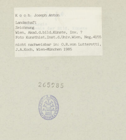 Rückseite von bh265985_recto