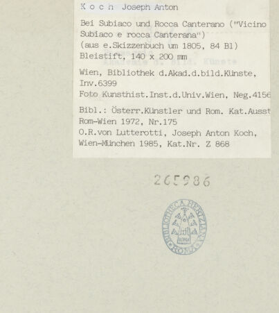 Rückseite von bh265986_recto