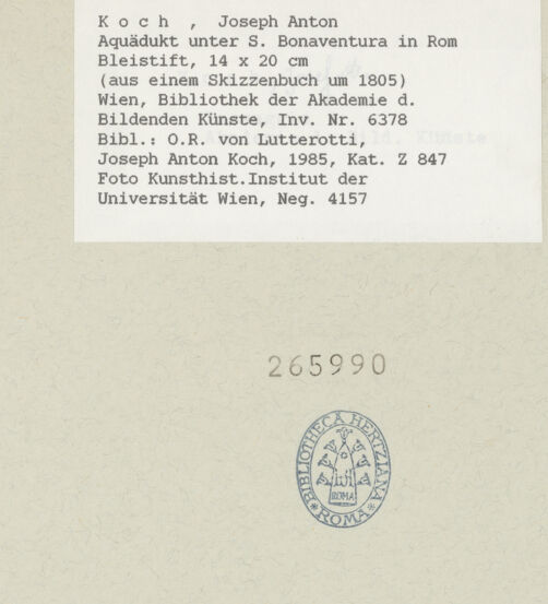 Rückseite von bh265990_recto