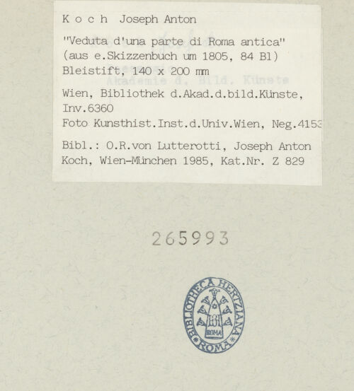 Rückseite von bh265993_recto