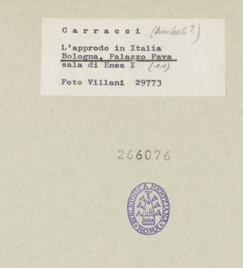 Rückseite von bh266076_recto