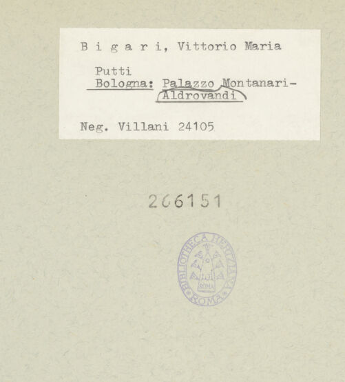 Rückseite von bh266151_recto