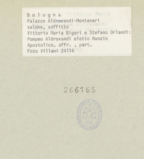 Rückseite von bh266165_recto