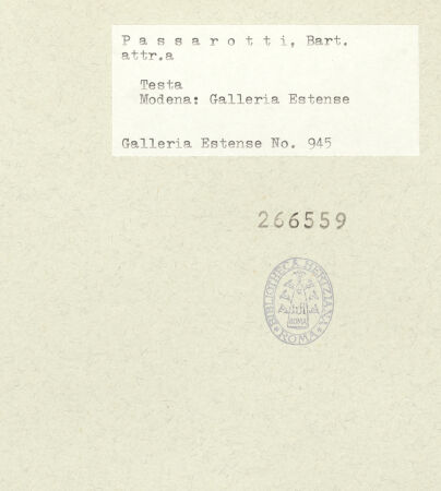 Rückseite von bh266559_recto