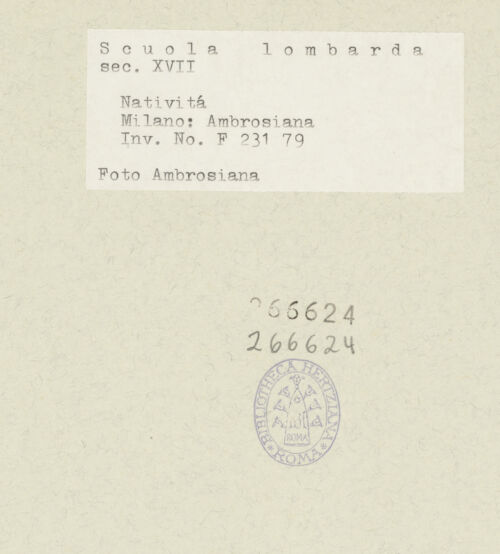 Rückseite von bh266624_recto