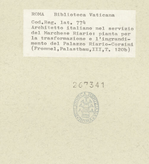 Rückseite von bh267341_recto