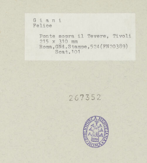 Rückseite von bh267352_recto