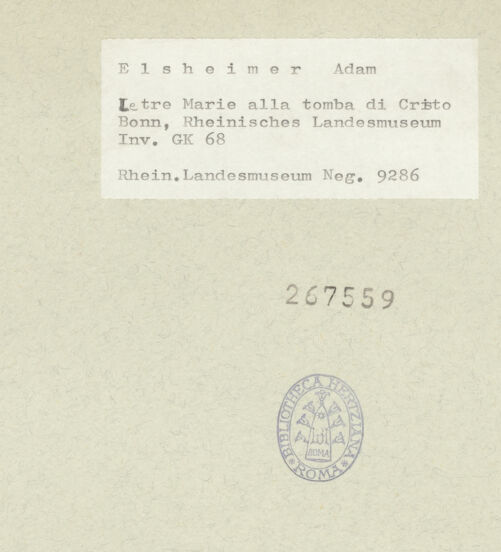 Rückseite von bh267559_recto