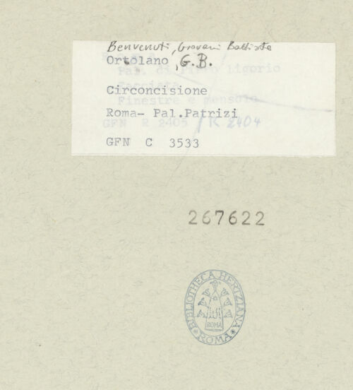 Rückseite von bh267622_recto