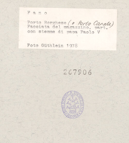 Rückseite von bh267906_recto