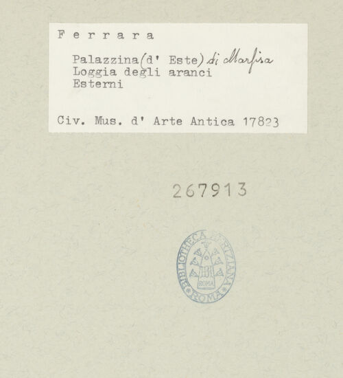 Rückseite von bh267913_recto