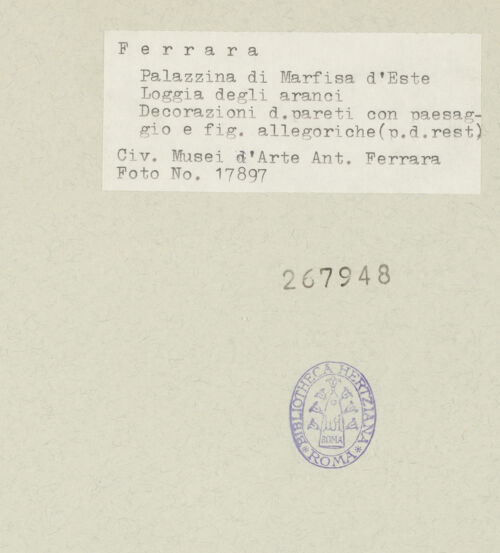 Rückseite von bh267948_recto