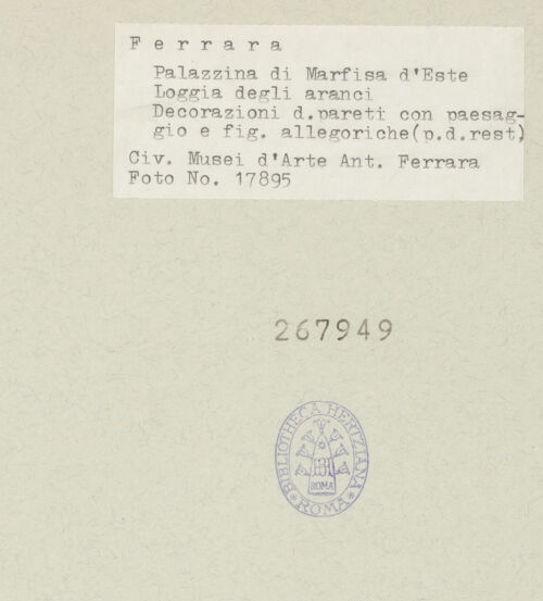 Rückseite von bh267949_recto