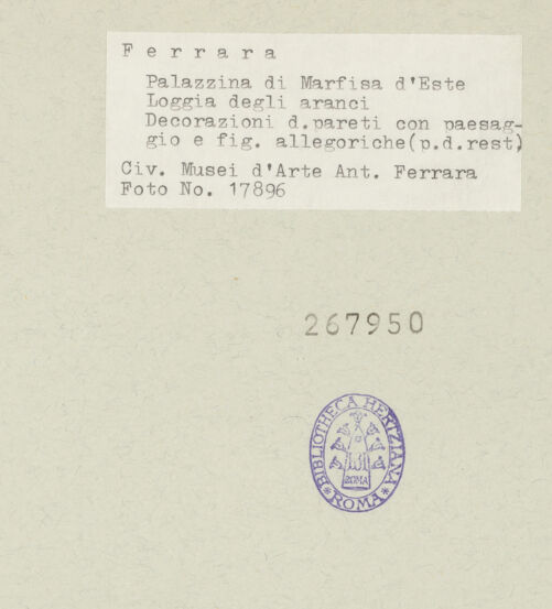 Rückseite von bh267950_recto