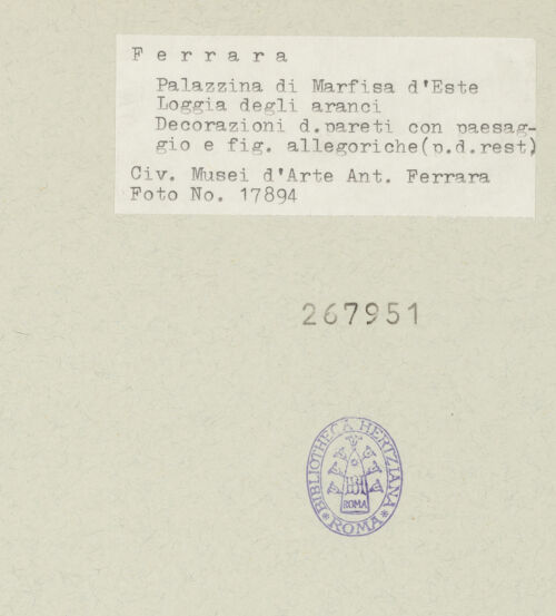 Rückseite von bh267951_recto