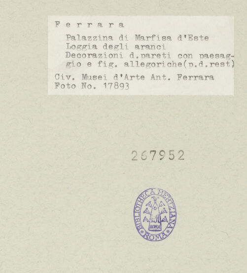 Rückseite von bh267952_recto