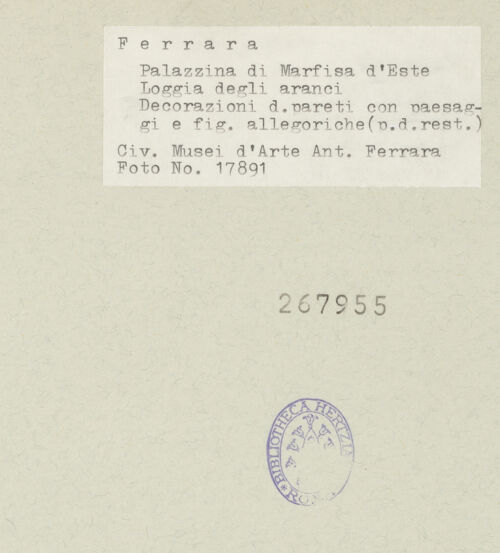 Rückseite von bh267955_recto