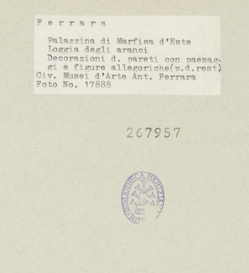 Rückseite von bh267957_recto