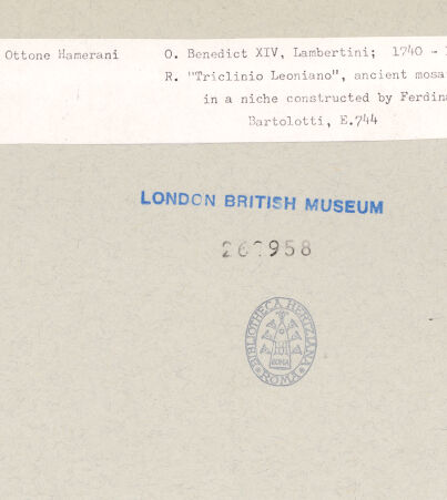 Rückseite von bh267958_recto