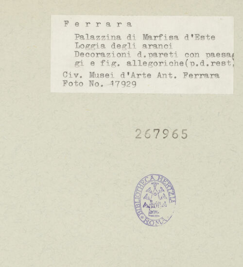 Rückseite von bh267965_recto