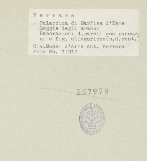 Rückseite von bh267979_recto