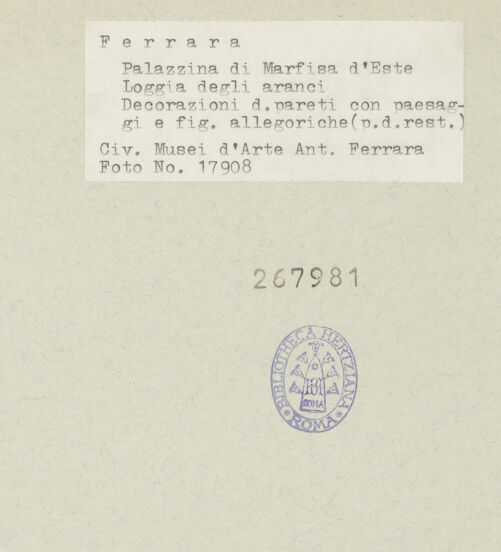 Rückseite von bh267981_recto