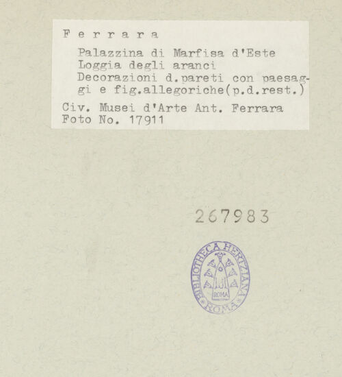 Rückseite von bh267983_recto