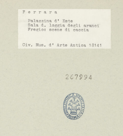 Rückseite von bh267994_recto