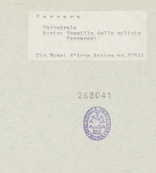 Rückseite von bh268041_recto