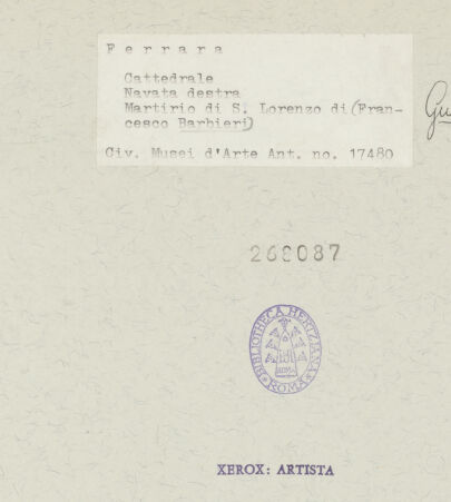 Rückseite von bh268087_recto