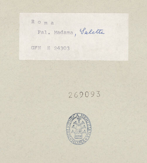 Rückseite von bh269093_recto