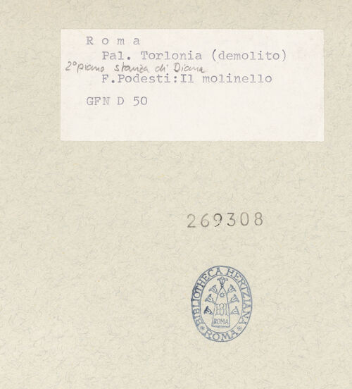 Rückseite von bh269308_recto