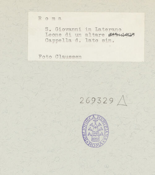 Rückseite von bh269329_recto