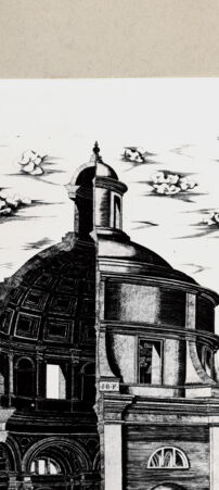 Rückseite von Bibliotheca Hertziana [http://creativecommons.org/publicdomain/mark/1.0/] ... - , bh269428. Foto.