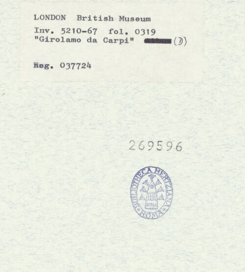 Rückseite von bh269596_recto